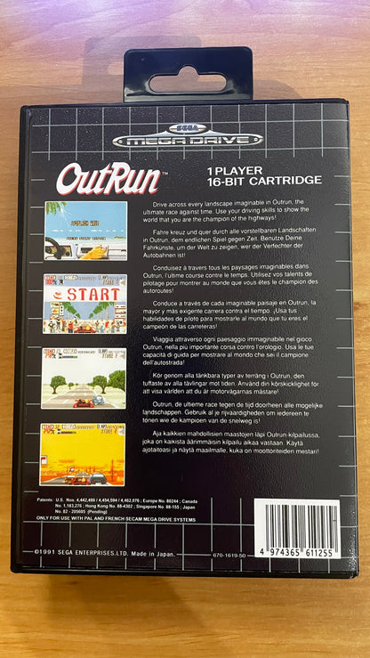 Sega Megadrive - Outrun (Reproduction)