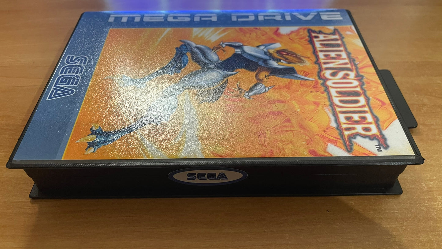 Sega Megadrive - Alien Soldier (Reproduction)