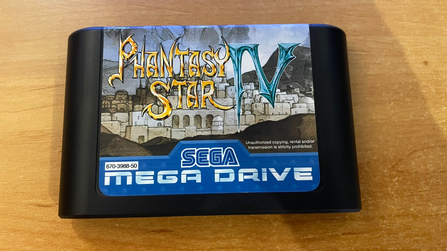 Sega Megadrive - Phantasy Star IV (Reproduction)