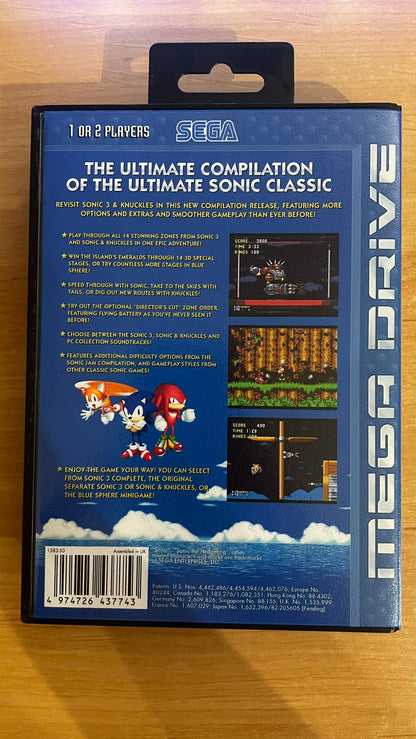 Sega Megadrive - Sonic 3 Complete (Reproduction) (Copie)