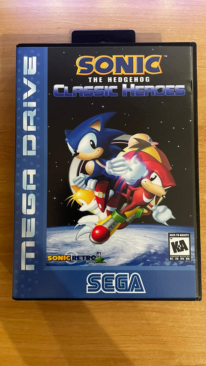Sega Megadrive - Sonic Classic Heroes   (Reproduction)