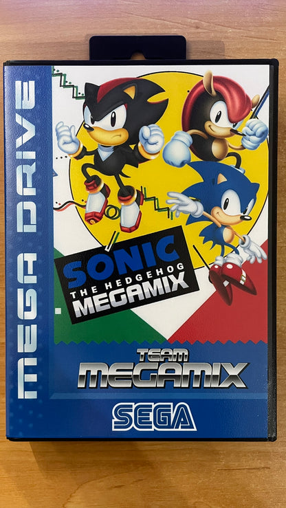 Sega Megadrive - Sonic Megamix   (Reproduction)