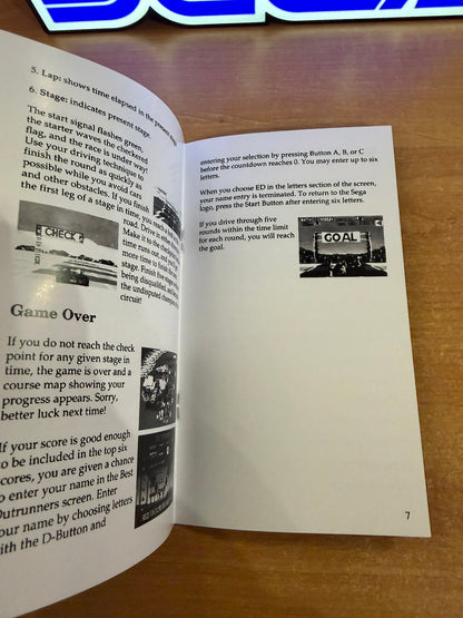 Sega Megadrive - Outrun - Complet (Reproduction)