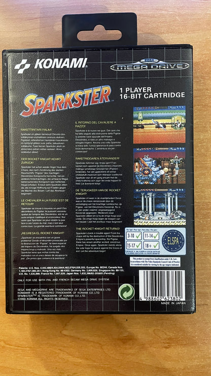 Sega Megadrive - Sparkster (Reproduction)