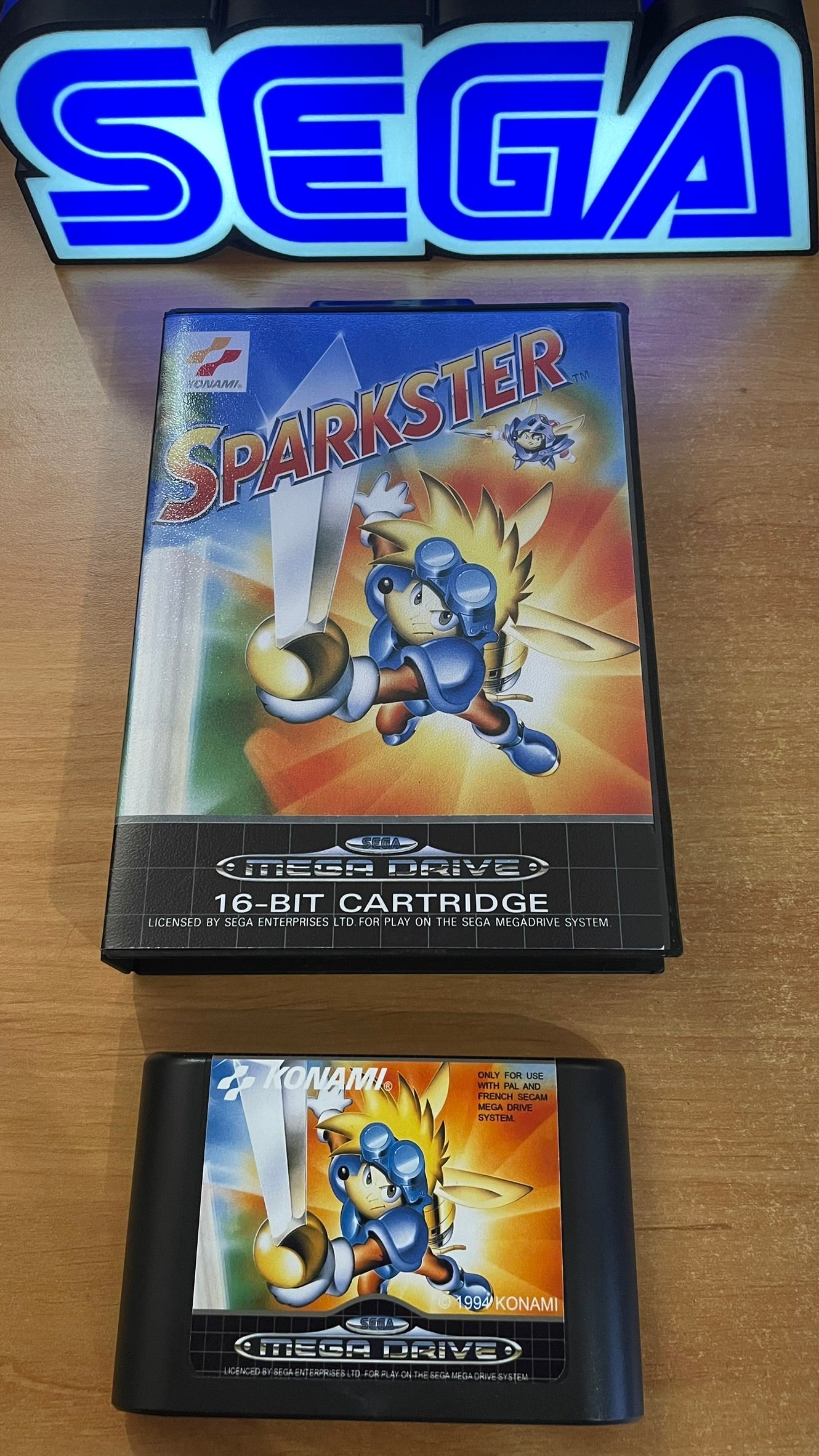 Sega Megadrive - Sparkster (Reproduction)