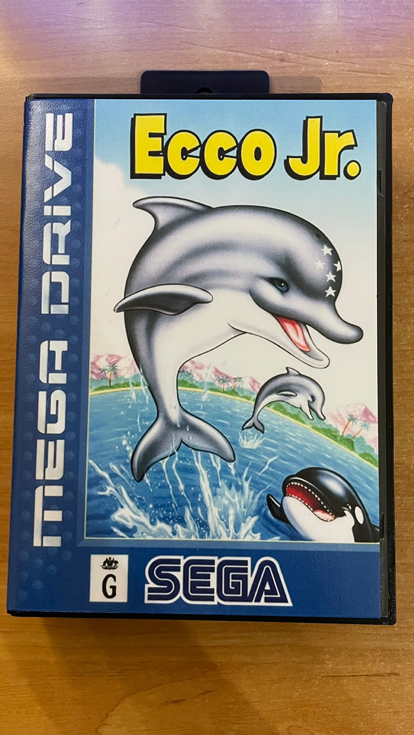 Sega Megadrive - Ecco Jr.  (Reproduction)