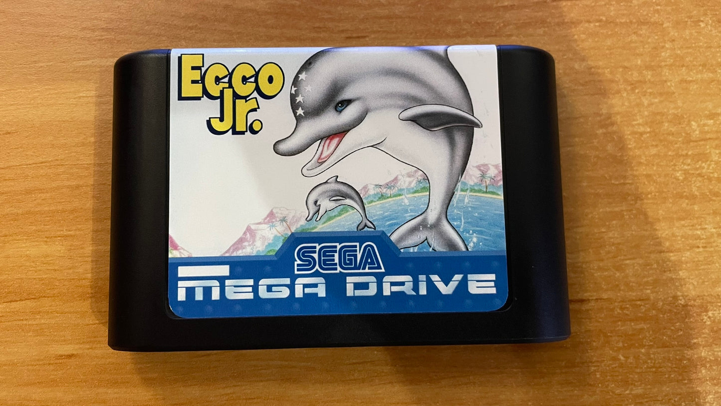 Sega Megadrive - Ecco Jr.  (Reproduction)