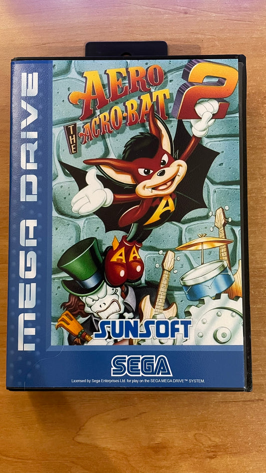 Sega MegaDrive - Aero the Acro-Bat 2 (Reproduction)