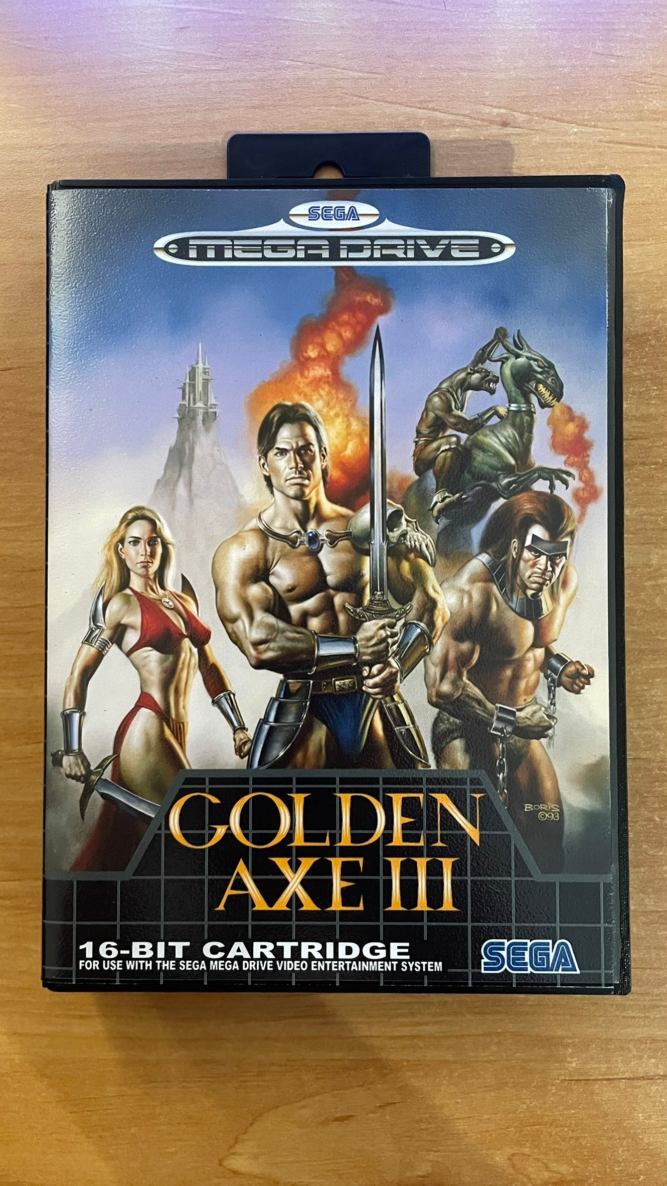 Sega Megadrive - Golden Axe III (Reproduction)