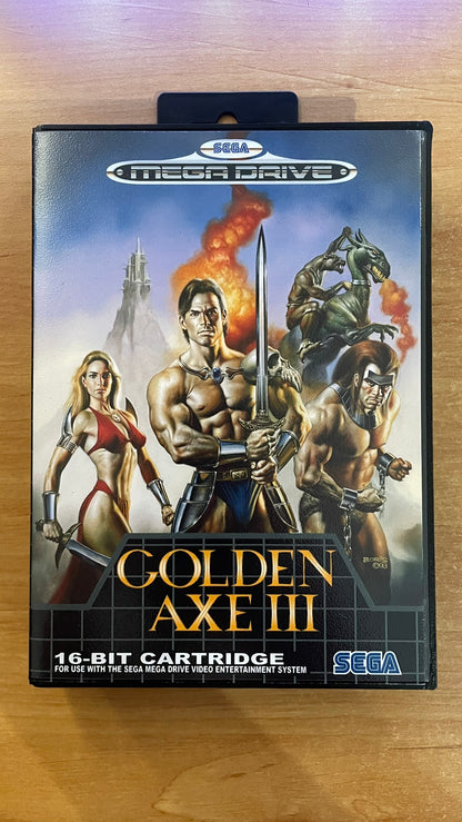 Sega Megadrive - Golden Axe III (Reproduction)