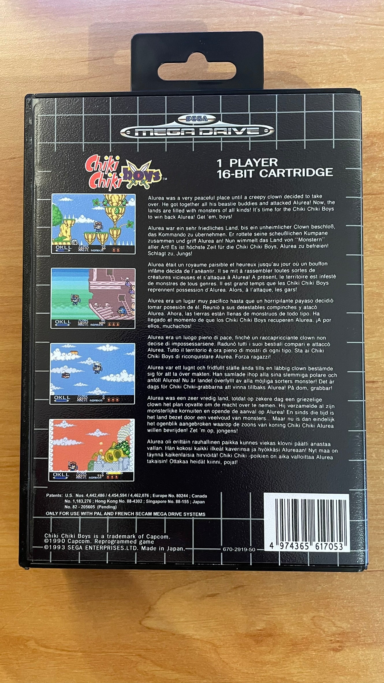 Sega Megadrive - Chiki Chiki Boys (Reproduction)