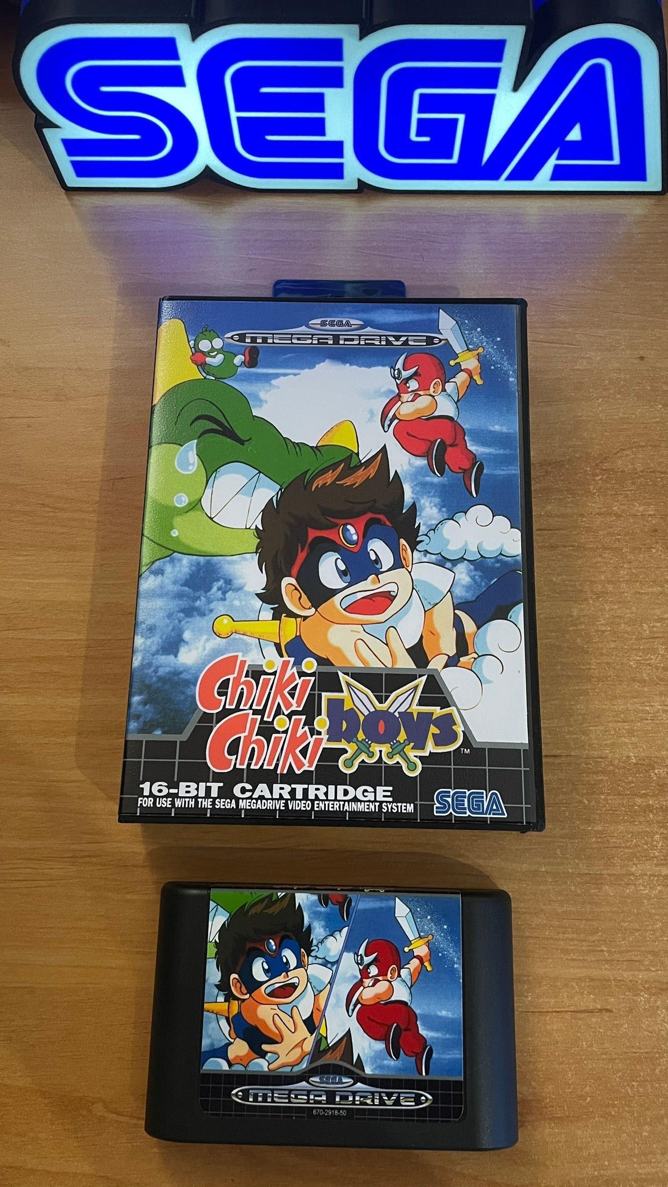 Sega Megadrive - Chiki Chiki Boys (Reproduction)
