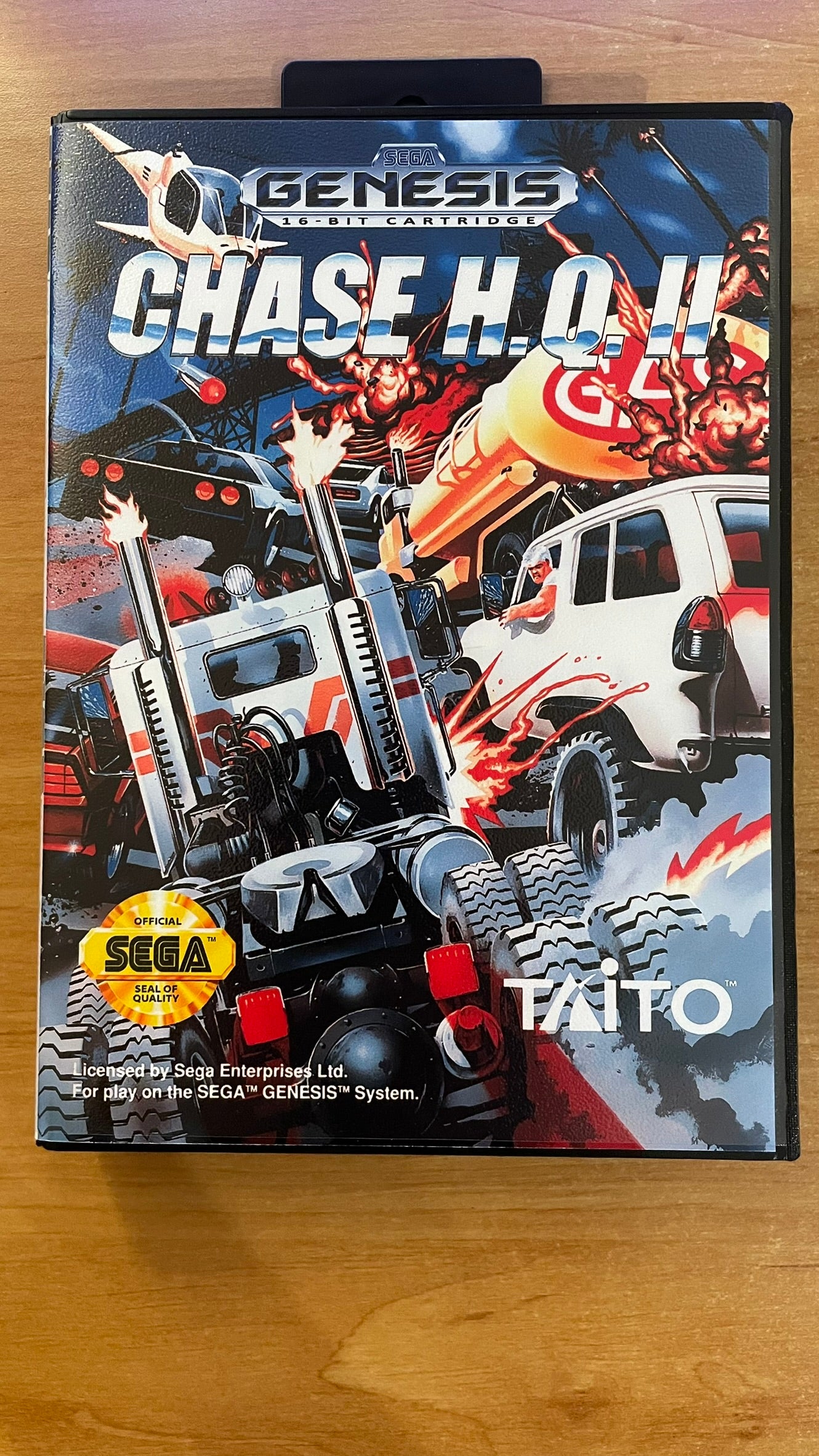 Sega Megadrive - Chase HQ II (Reproduction)