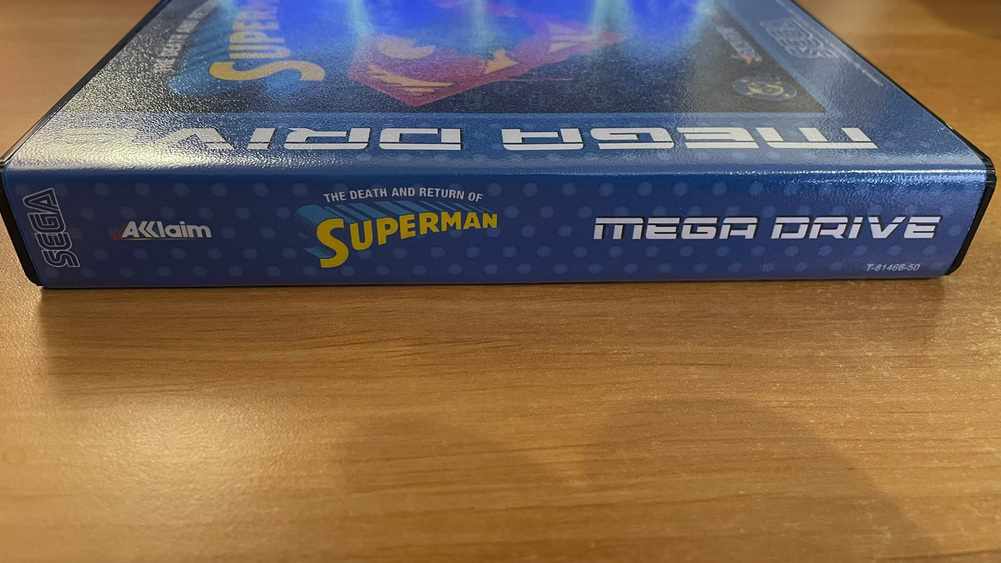 Sega Megadrive - The Death and Return of Superman (Reproduction)