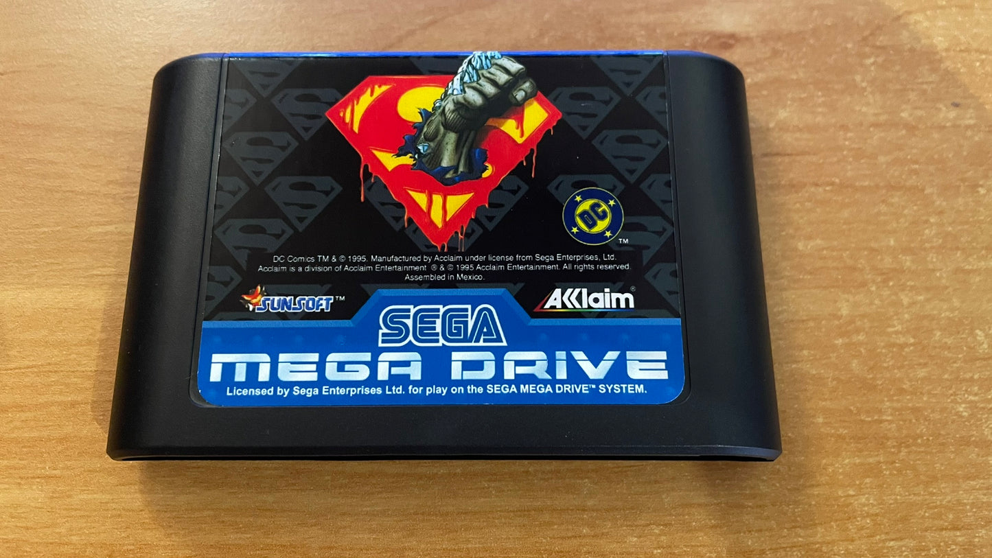 Sega Megadrive - The Death and Return of Superman (Reproduction)