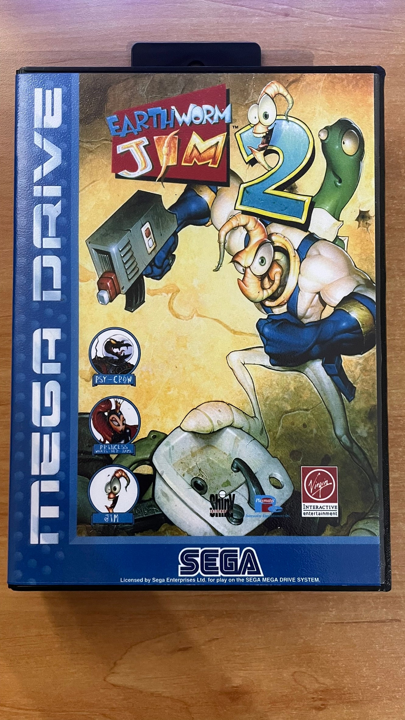 Sega Megadrive - Earthworm Jim 2 (Reproduction)