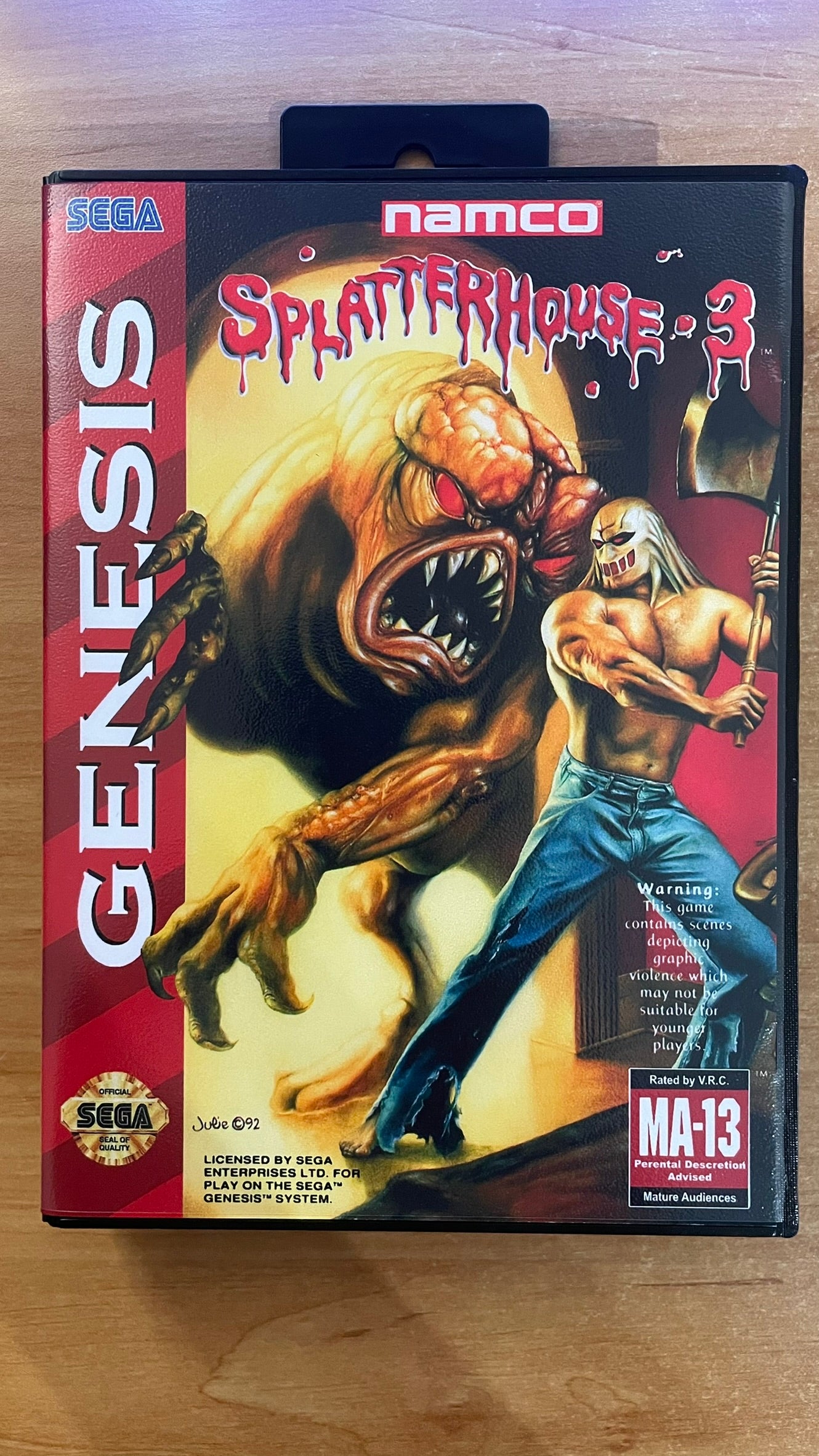 Sega Megadrive - Splatterhouse 3  (Reproduction)