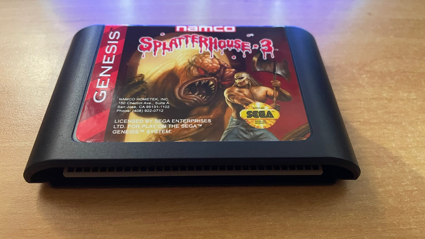 Sega Megadrive - Splatterhouse 3  (Reproduction)
