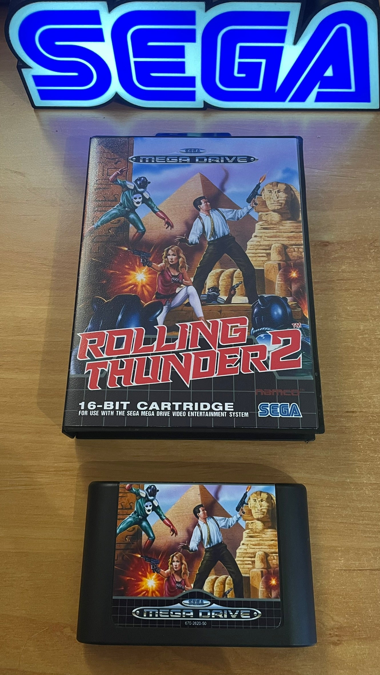Sega Megadrive - Rolling Thunder 2 (Reproduction)