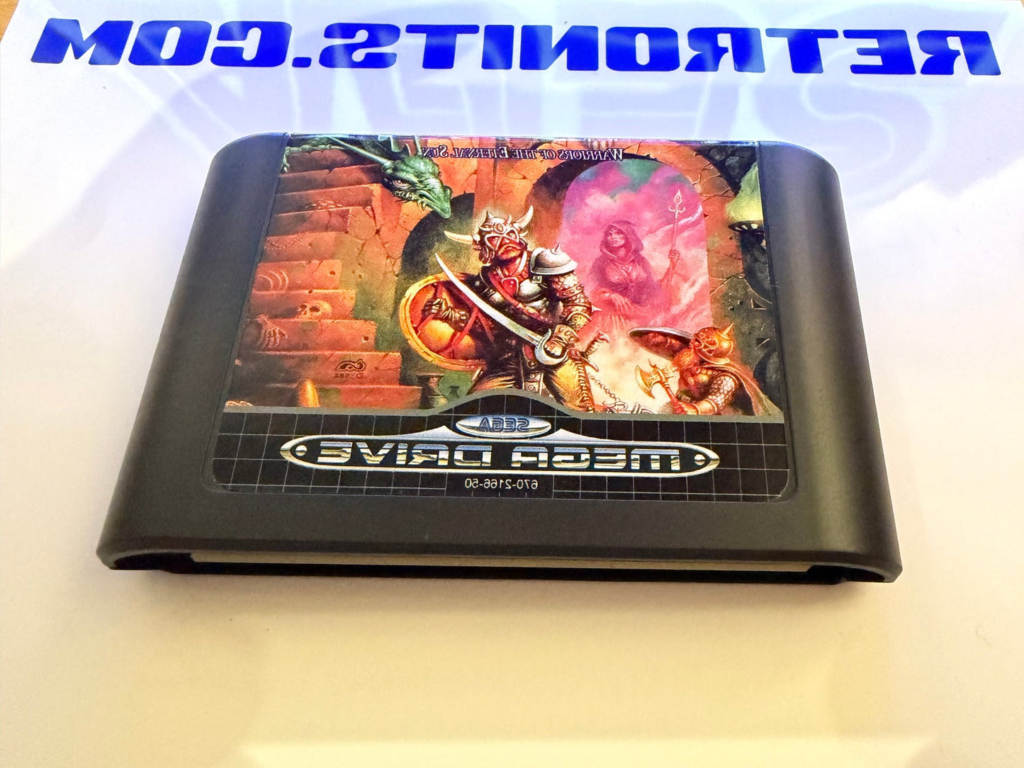 Sega Megadrive - D&D Warriors of the Eternal Sun (Reproduction)