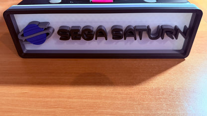 Plaque decorative - Sega Saturn
