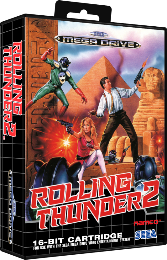Sega Megadrive - Rolling Thunder 2 (Reproduction)