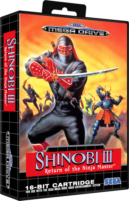 Sega Megadrive - Shinobi III (Reproduction)