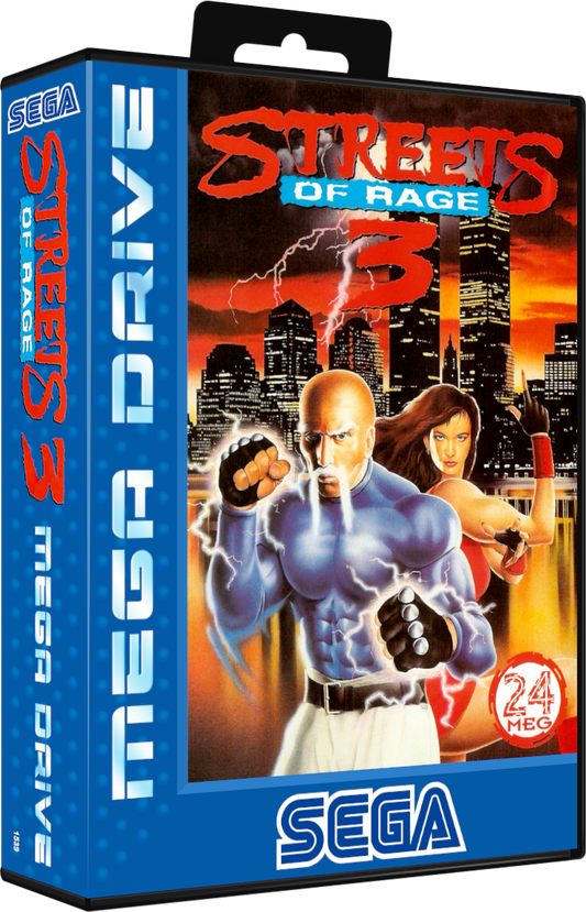 Sega megadrive - Streets of rage 3 (Reproduction)