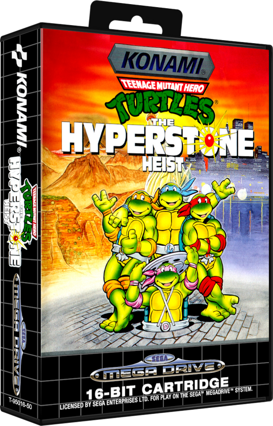 Sega Megadrive - Tmnt (Reproduction)
