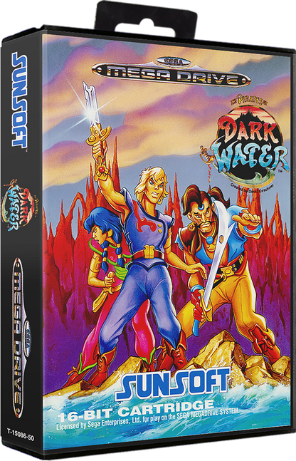Sega MegaDrive - The Pirates of Dark Water (Reproduction)