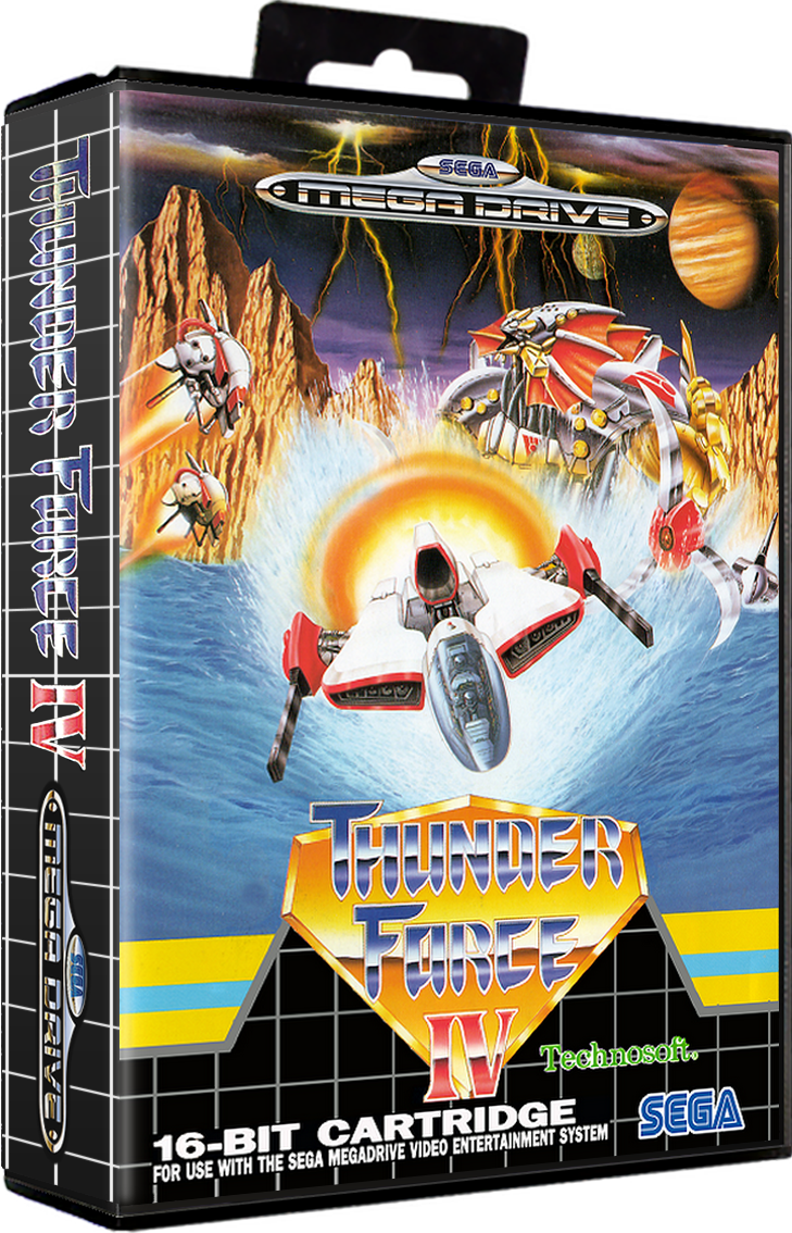 Sega Megadrive - ThunderForce IV  (Reproduction)