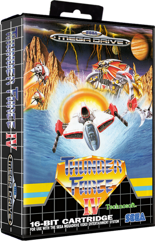 Sega Megadrive - ThunderForce IV  (Reproduction)