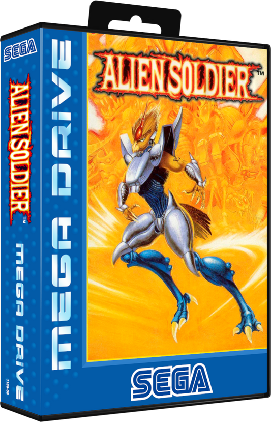 Sega Megadrive - Alien Soldier (Reproduction)