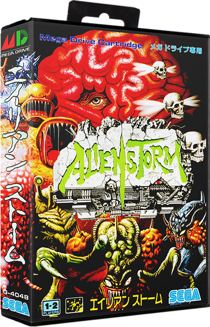 Sega Megadrive - Alien Storm (Reproduction)