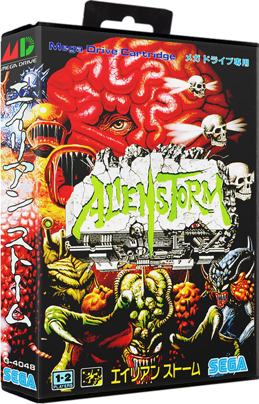 Sega Megadrive - Alien Storm (Reproduction)