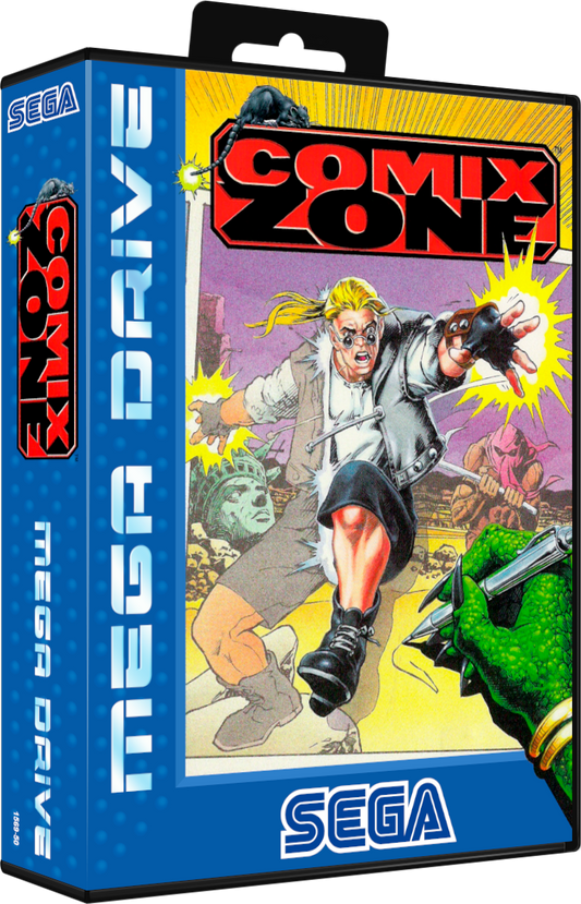 Sega Megadrive - Comix Zone (Reproduction)