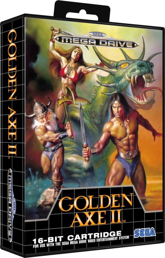 Sega Megadrive - Golden Axe 2 (Reproduction)