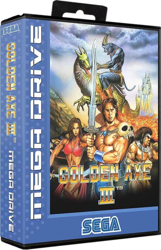 Sega Megadrive - Golden Axe III (Reproduction)