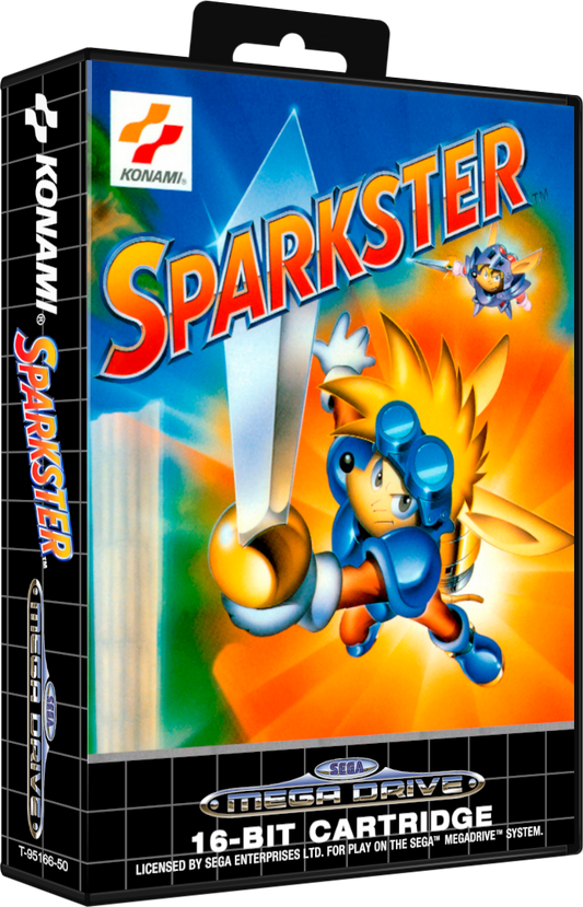 Sega Megadrive - Sparkster (Reproduction)